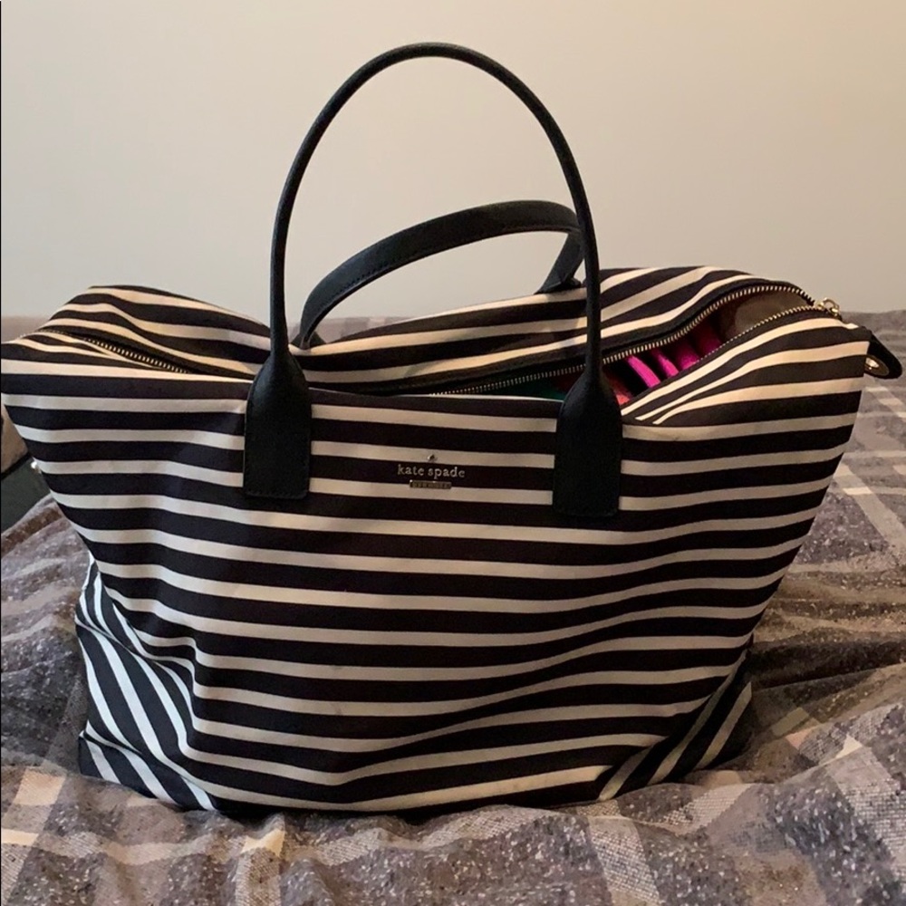 Kate Spade weekender bag